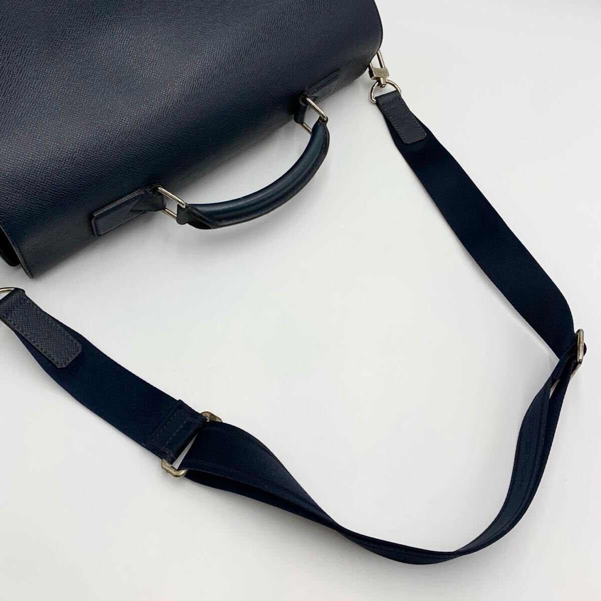 ルイヴィトン ヴァシリPM 2way ビジネスバッグ タイガ ネイビー系 LOUIS VUITTON ルイヴィトン ヴァシリPM 2way ビジネスバッグ
