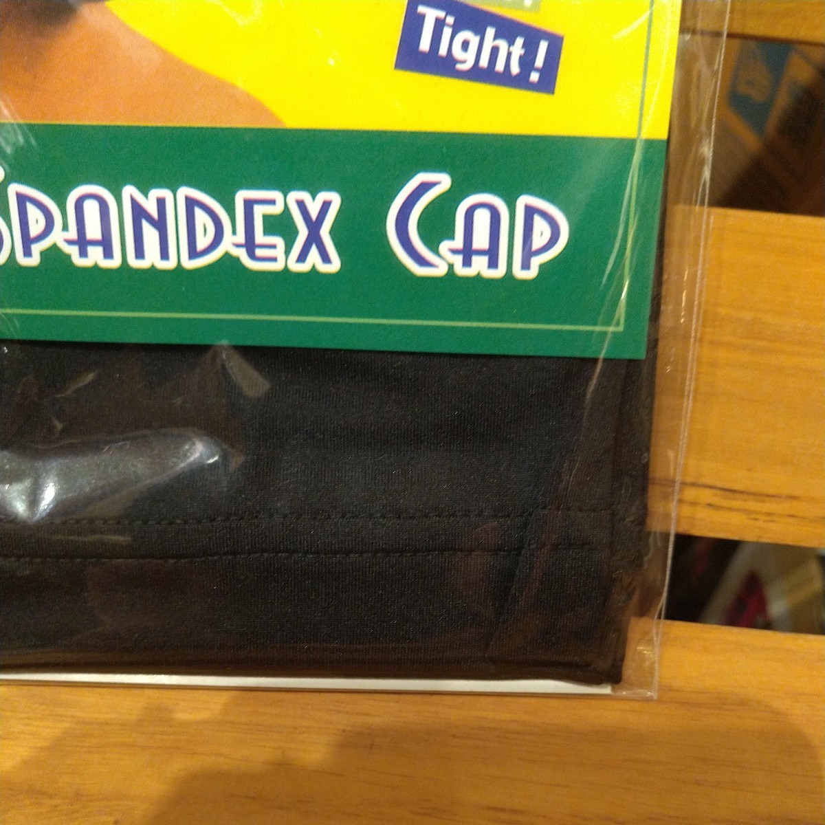 SPANDEX CAP スパンデックス キャップ ブラック 黒 バンダナ まとめ売り 伸縮 海賊 スカルキャップ スカル ビーニー ドゥーラグ DU-RAG USA_画像4