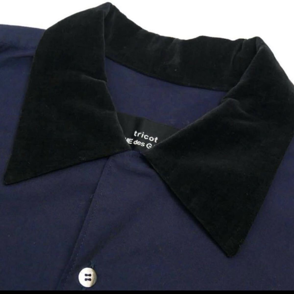 80s COMME des GARONS 別珍シャツビンテージアーカイブ_画像5