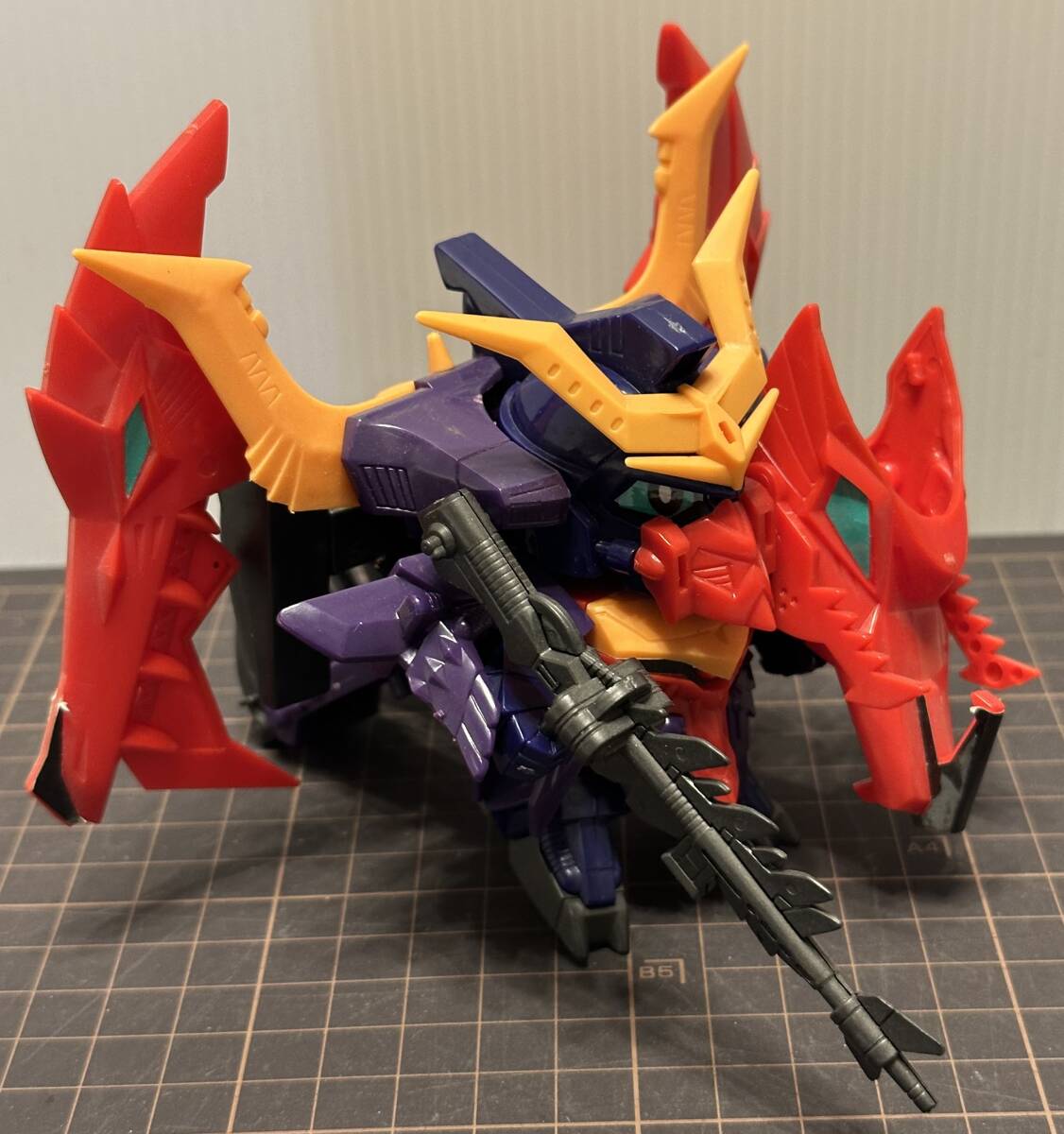 元祖SDガンダム No.118『フューラーコマンダー』　バンダイ　【完成・現状品・パーツ欠品】_画像2