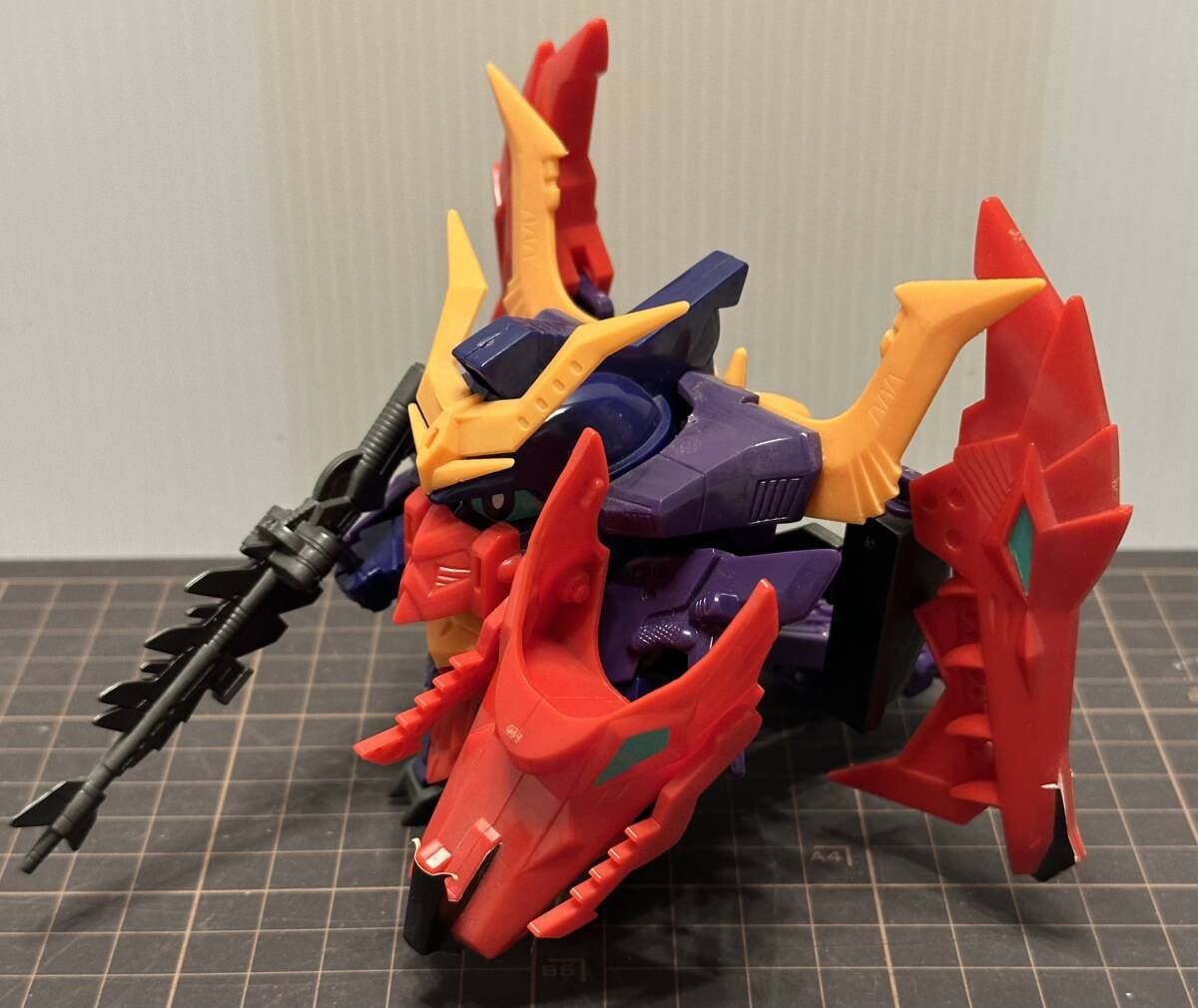 元祖SDガンダム No.118『フューラーコマンダー』　バンダイ　【完成・現状品・パーツ欠品】_画像3
