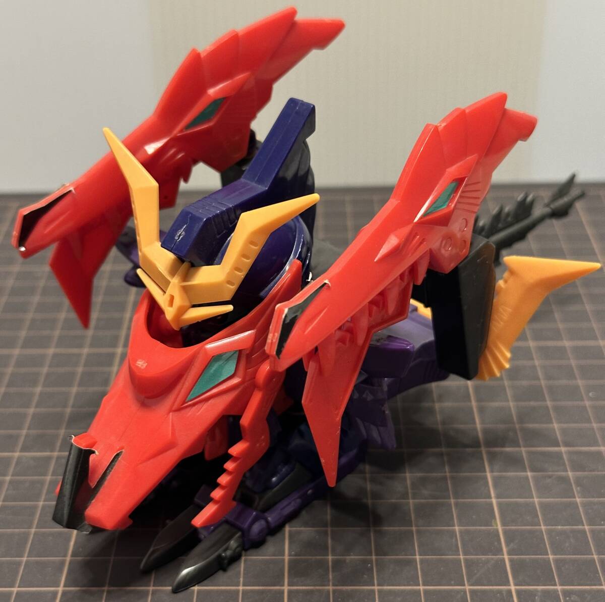 元祖SDガンダム No.118『フューラーコマンダー』　バンダイ　【完成・現状品・パーツ欠品】_画像4