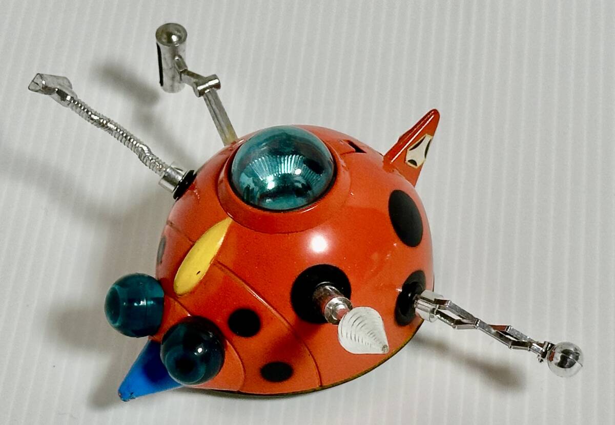 【現状品】 『テントウキ』 アニメ「タイムボカン」 タカトク 箱・パーツ欠品 タツノコプロ「タイムボカンシリーズ」の第1作目_画像1