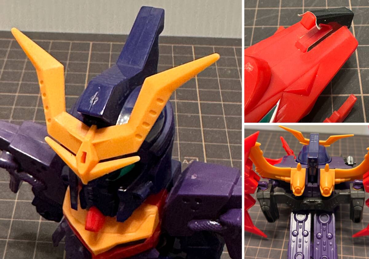 元祖SDガンダム No.118『フューラーコマンダー』　バンダイ　【完成・現状品・パーツ欠品】_画像9