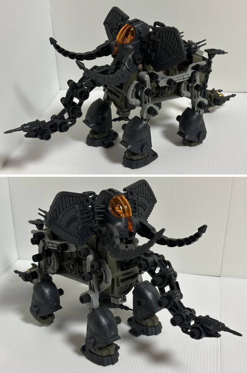 『RBOZ-002 マンモス』　「メカ生体ゾイド」シリーズ　初期商品　箱・デカール・説明書欠品　【完成・電動駆動・現状品】_画像2