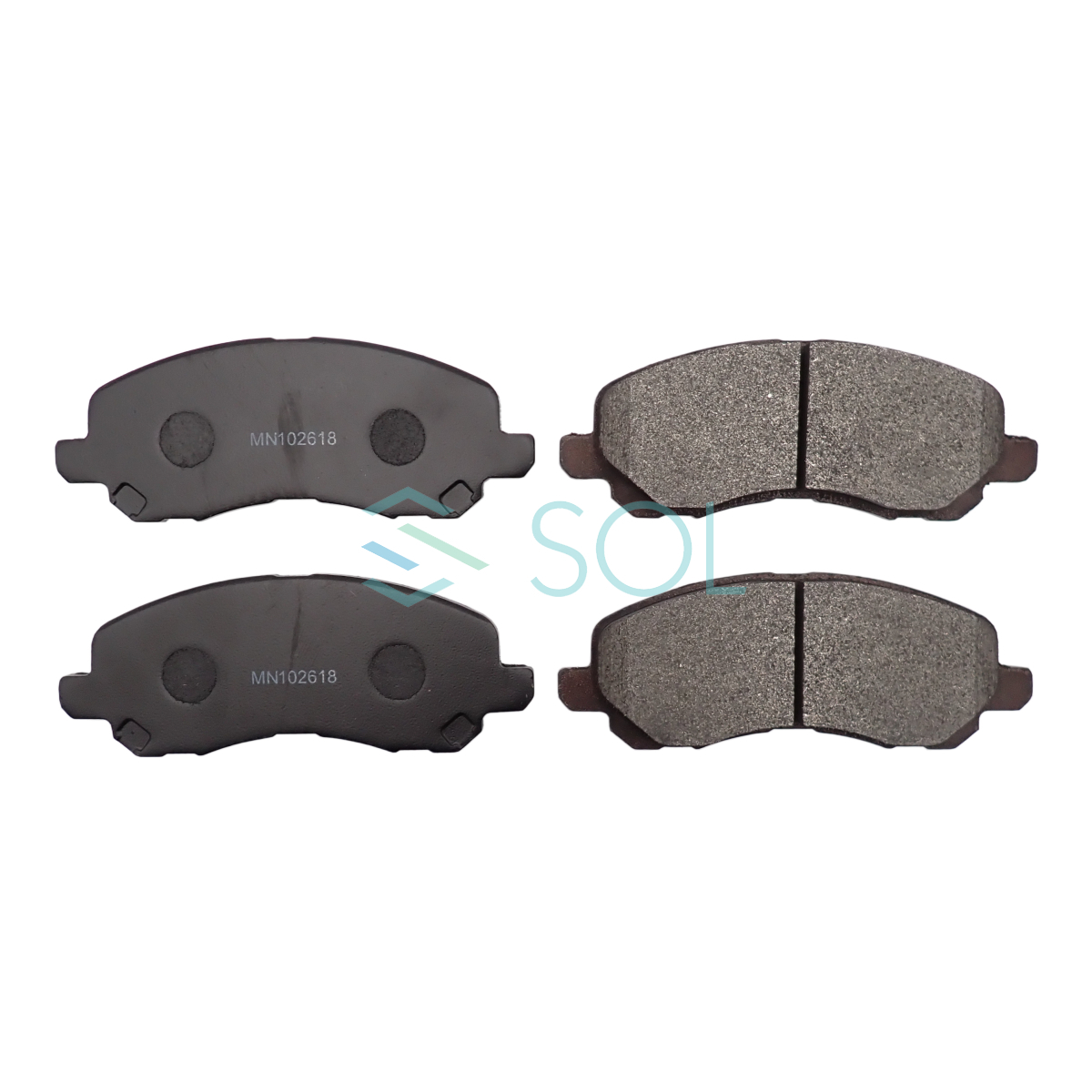 HAPAD 三菱 デリカ D5 フロント ブレーキパッド ディスクパッド 左右セット MN102618 4605A530 18時まで即日出荷_画像2