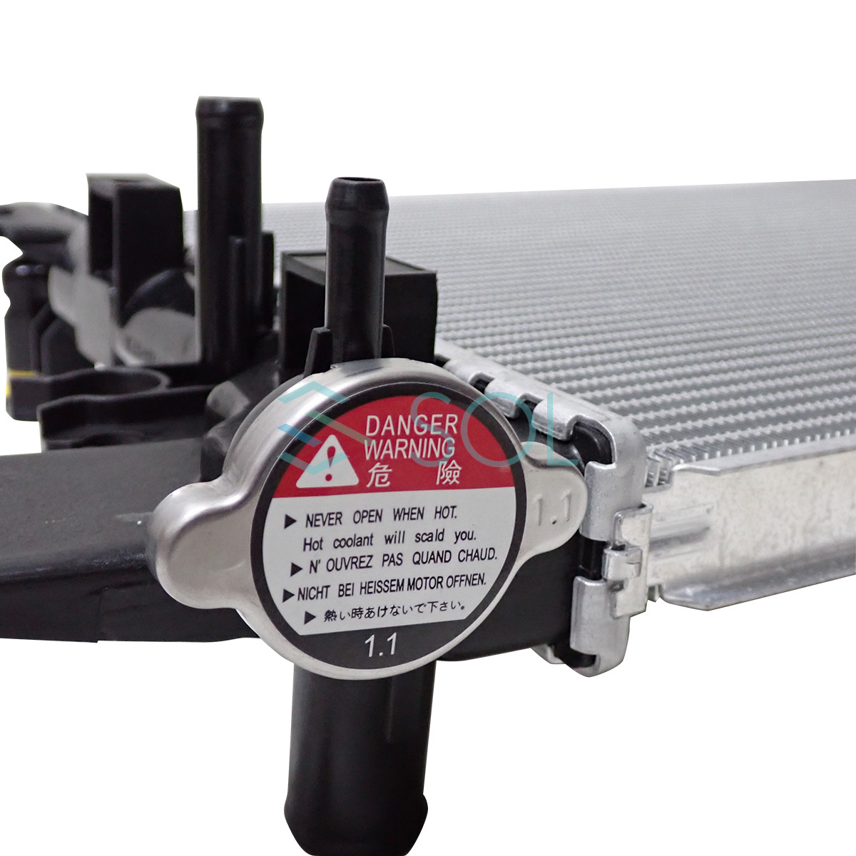 CAPSOL ハイゼット トラック S200P ラジエーター ラジエター キャップ付 AT車 16400-B5030 16400-B5031 18時まで即日出荷_画像6