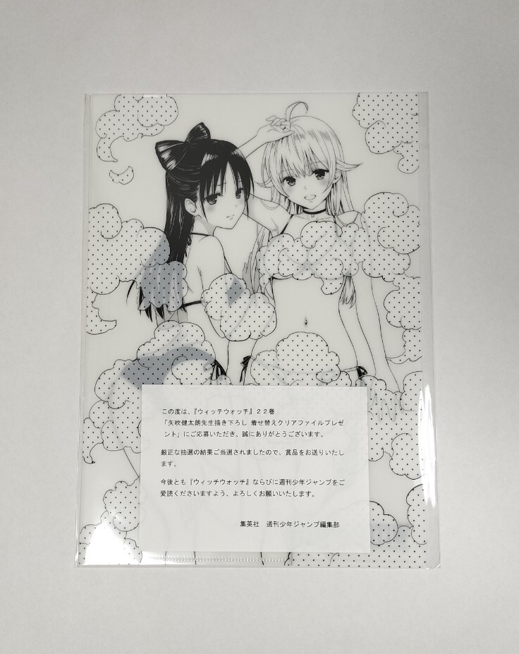 ウィッチウォッチ 22巻 矢吹健太朗先生描き下ろし 着せ替え