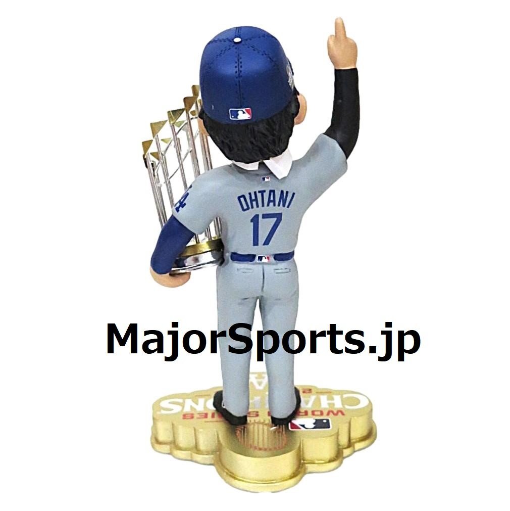 【MS】大谷翔平 超レア金臺(tái)！2024年ワールドシリーズ優(yōu)勝 ボブルヘッド人形 限定版 新品箱入り 完売品 バブルヘッド 首振り人形 ドジャース