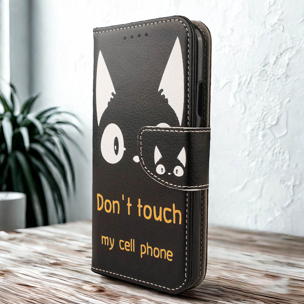 [ 処分 2個セット ] R3 SHV44 SH-04L SH04L 808SH ケース 手帳型 猫 黒 ブラック おしゃれ かわいい ブラック 安い 人気 ねこ cat レザー_画像10