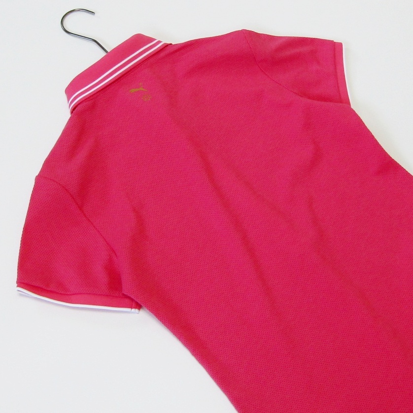 PUMA プーマ レディースゴルフメッシュポロシャツ Mサイズ_画像4