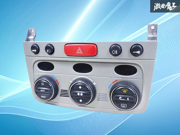 【破損無し！】アルファロメオ純正 937AB アルファロメオ147 エアコンスイッチパネル A/Cスイッチパネル 内装 01560513730 棚2F23_画像1