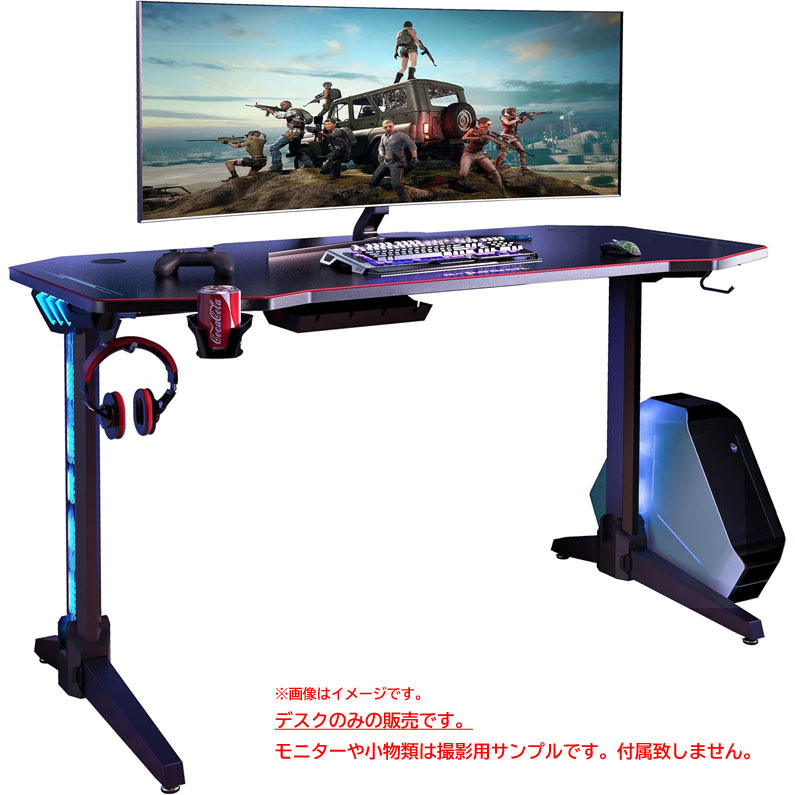 D7942YO ◆0930_2凹【アウトレット品】ゲーミングデスク パソコンデスク オフィスデスク UPOWER JC-2 机 テーブル未使用 家具_画像1