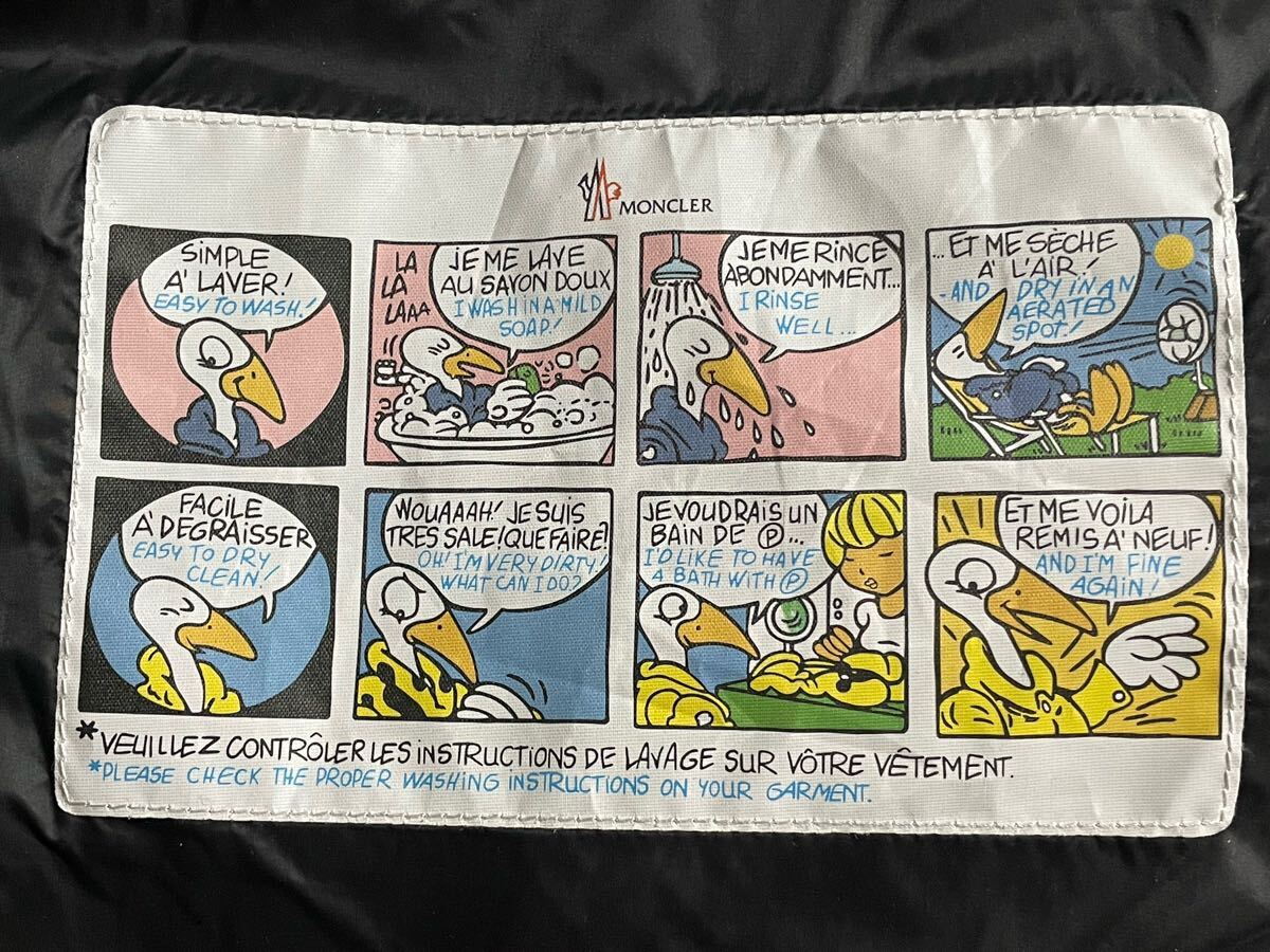 MONCLER MONTGENEVRE 5 モンクレール ブラック ダウンジャケット 正規品 ダウン ジャケット ブルゾン_画像7