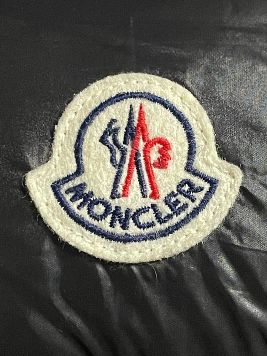 未使用 MONCLER BORMES GILET 1 ブラック ダウンベスト モンクレール フード ダウン ベスト ジャケット モンクレールジャパン 黒_画像3