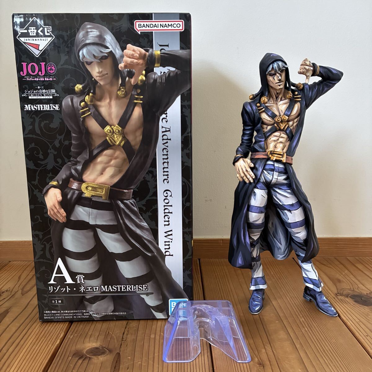 ジョジョ 黄金の風 一番くじ リゾット ネエロ フィギュア 二次元 リペイント ジョジョ 黄金の風 一番くじ リゾット ネエロ フィギュア 二次元