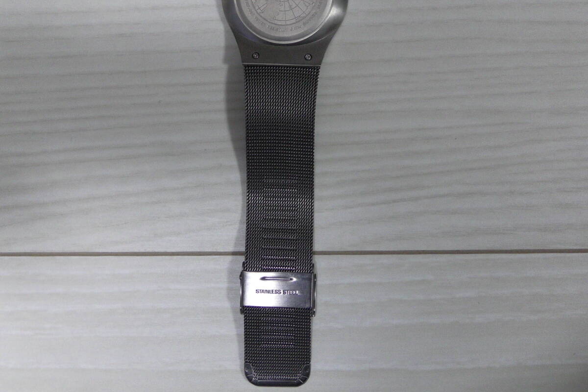 美品 送料無料 BERING チタン 軽量 メンズ 腕時計 クォーツ サファイヤ クリスタル 電池交換済 ベーリング_画像10