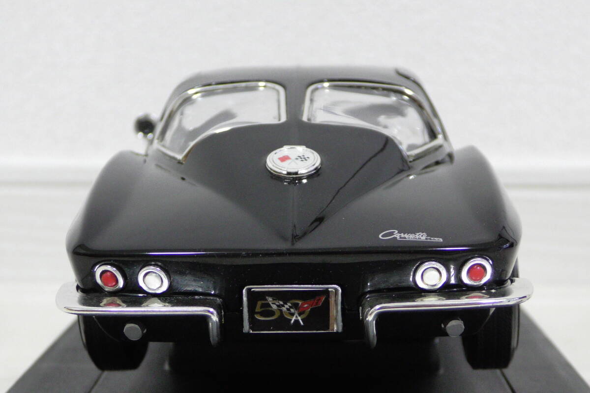 【送料無料】 1/18 コルベット スティングレー ブラック 1968 Corvette Sting Ray アメリカンマッスル_画像6