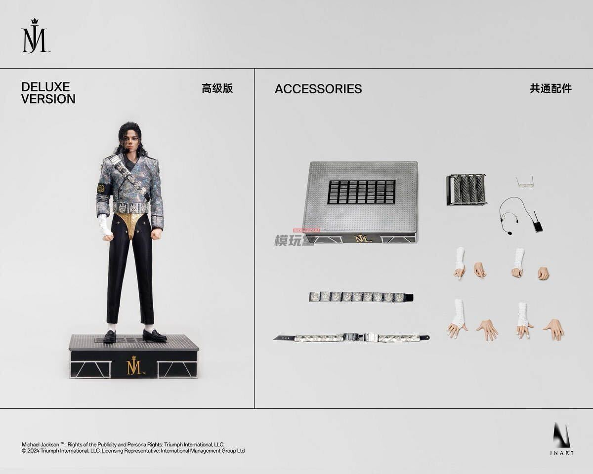 INART 1/6 マイケル?ジャクソン A012 未開封新品 Michael Jackson Collectible Action Figure アクションフィギュア QUEEN STUDIOS