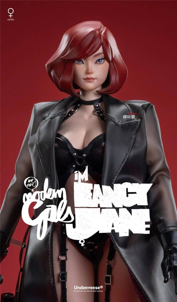 Underverse 1/6 MODERN GALS FANCY JANE 全世界1000体限定 未開封新品 UV_20028 MODERN GALS Season One UV アンダーバース_画像2