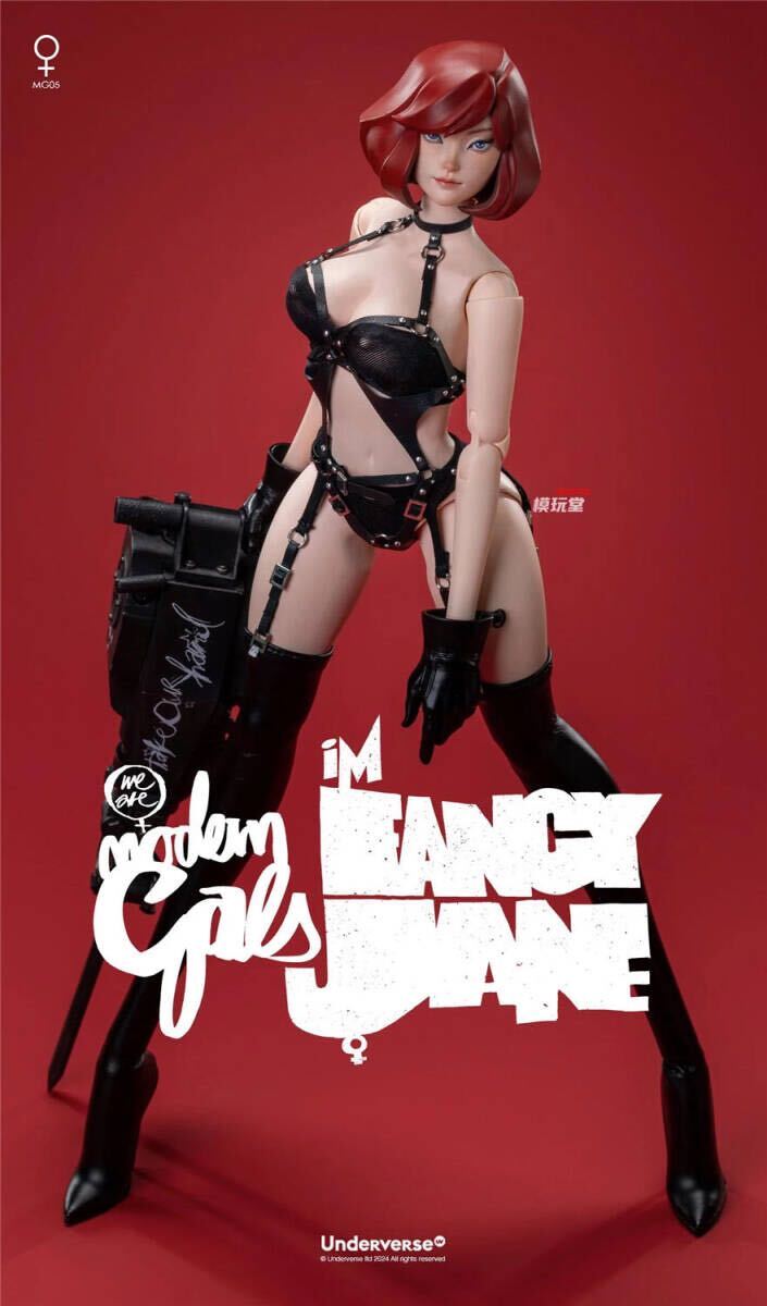 Underverse 1/6 MODERN GALS FANCY JANE 全世界1000体限定 未開封新品 UV_20028 MODERN GALS Season One UV アンダーバース_画像5