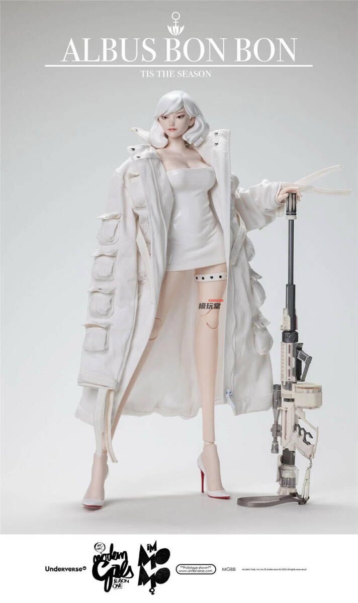 Underverse 1/6 MOMO Albus Bon Bon クリスマス 限定.Ver 未開封新品 UV202319 Limited Edition MODERN GALS Season One UV アンダーバース_画像2