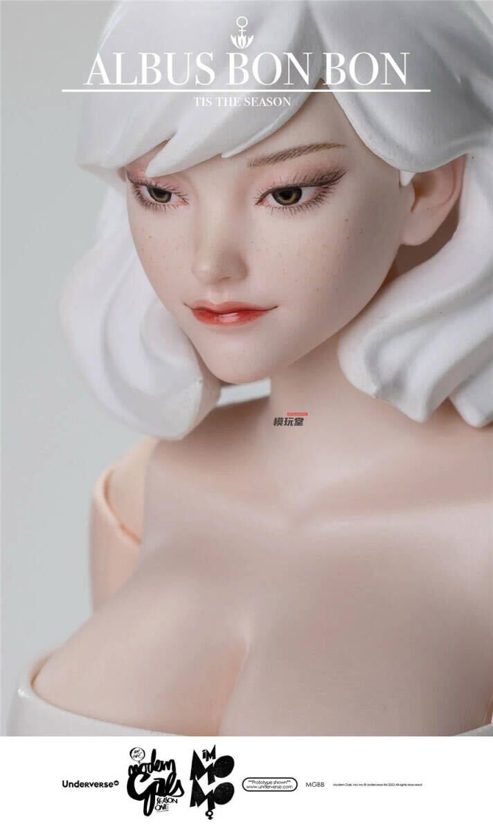 Underverse 1/6 MOMO Albus Bon Bon クリスマス 限定.Ver 未開封新品 UV202319 Limited Edition MODERN GALS Season One UV アンダーバース_画像7