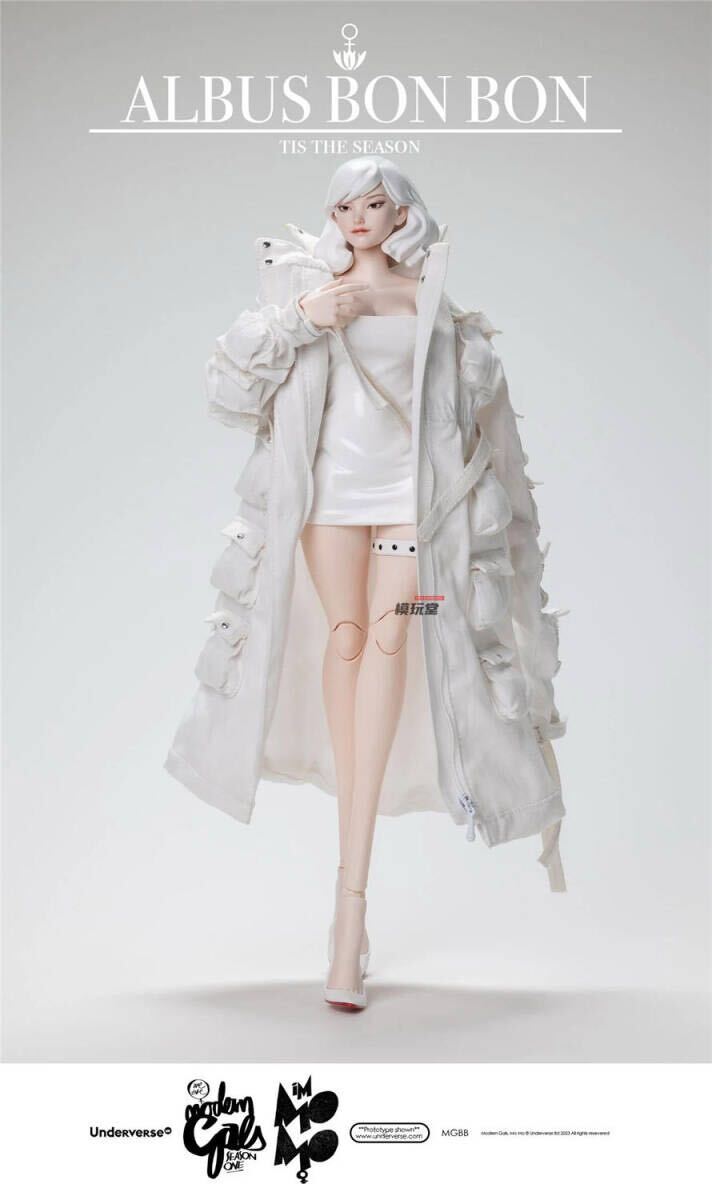 Underverse 1/6 MOMO Albus Bon Bon クリスマス 限定.Ver 未開封新品 UV202319 Limited Edition MODERN GALS Season One UV アンダーバース_画像8