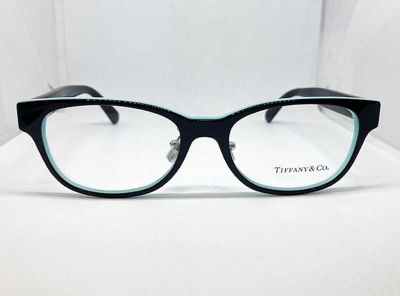 TIFFANY &Co. Tiffany стандартный товар оправа для очков TF2263D-8055 53* черный чёрный Tiffany голубой новый товар Asian Fit линзы заменяемый