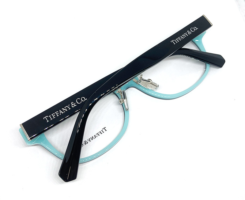 TIFFANY &Co. Tiffany стандартный товар оправа для очков TF2263D-8055 53* черный чёрный Tiffany голубой новый товар Asian Fit линзы заменяемый