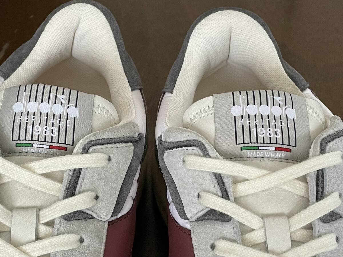 diadora heritage ディアドラ ヘリテージ MERCURY ELITE マーキュリー エリート PALMARES SW ITALIA イタリア製 28cm ホワイト_画像8