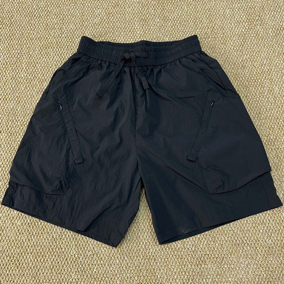 上下セット カナダ制造 高級 軽量 ソフト 無地 半袖 パーカー ショートパンツ 短パン 2點セット セットアップ カジュアル スポーツ SIZE:L