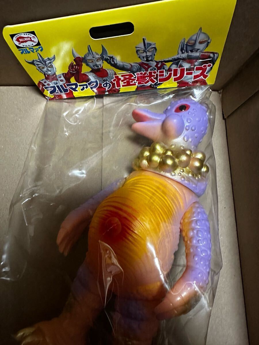 未開封　ブルマァク ライブキング パープル 復(fù)刻 ウルトラマン ウルトラマンタロウ 怪獣 ソフビ マルサン バンダイ B-CLUB マーミット