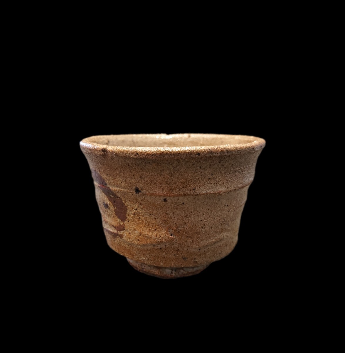 西岡小十 絵唐津ぐい呑 唐津焼の神様が作った逸品作品 共箱