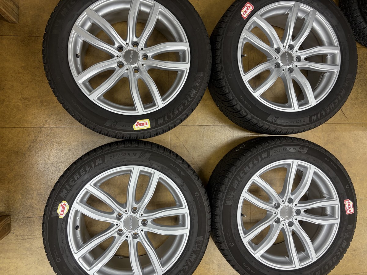 美中古4本 2022年製造 ミシュランX-ICE SUV 255/50R19 BMW X5_画像1