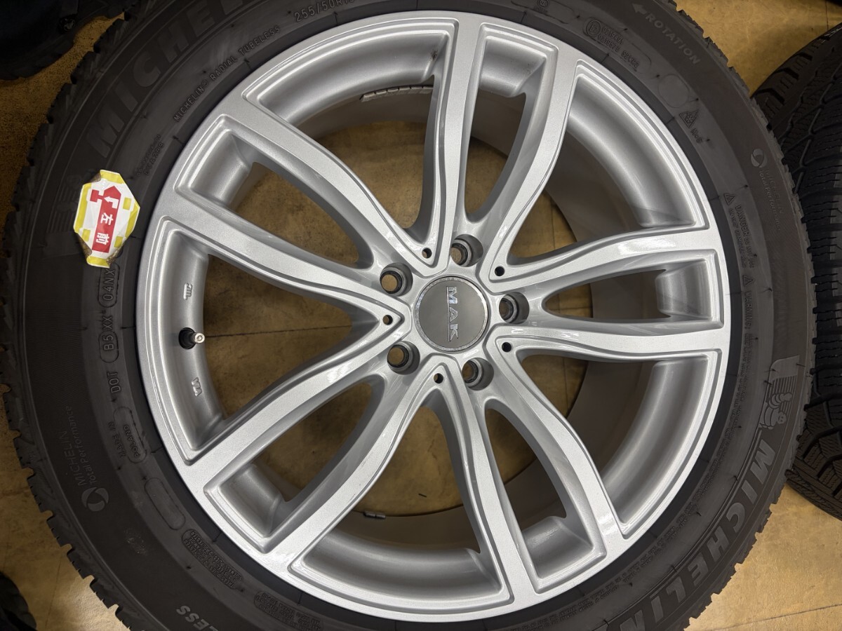 美中古4本 2022年製造 ミシュランX-ICE SUV 255/50R19 BMW X5_画像2