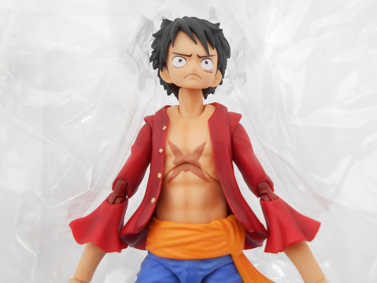 ○ヴァリアブルアクションヒーローズ ONE PIECE モンキー・D・ルフィ アクションフィギュア　開封品_画像6