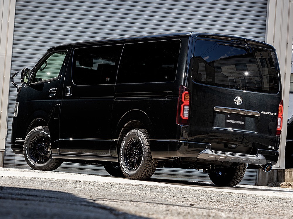 415コブラ ライトセーバープレステージ ゴールド ハイエース用 マリーゴールド〔CB-H2-LSMG01〕_画像8