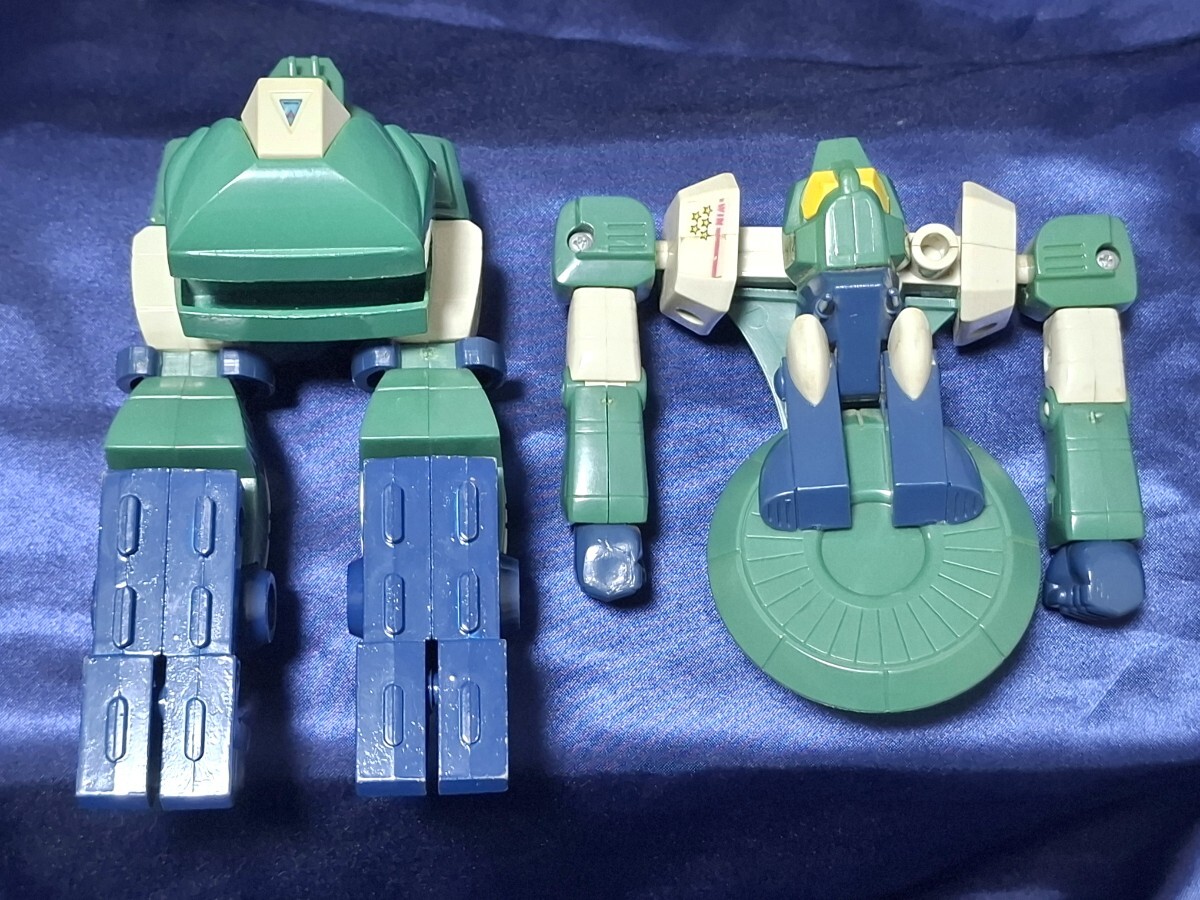 即決 放送当時物 クローバー 戦闘メカ ザブングル ウォーカーギャリア (SD) / 変形 合体 ポピー ポピニカ 超合金 バンダイ_画像10