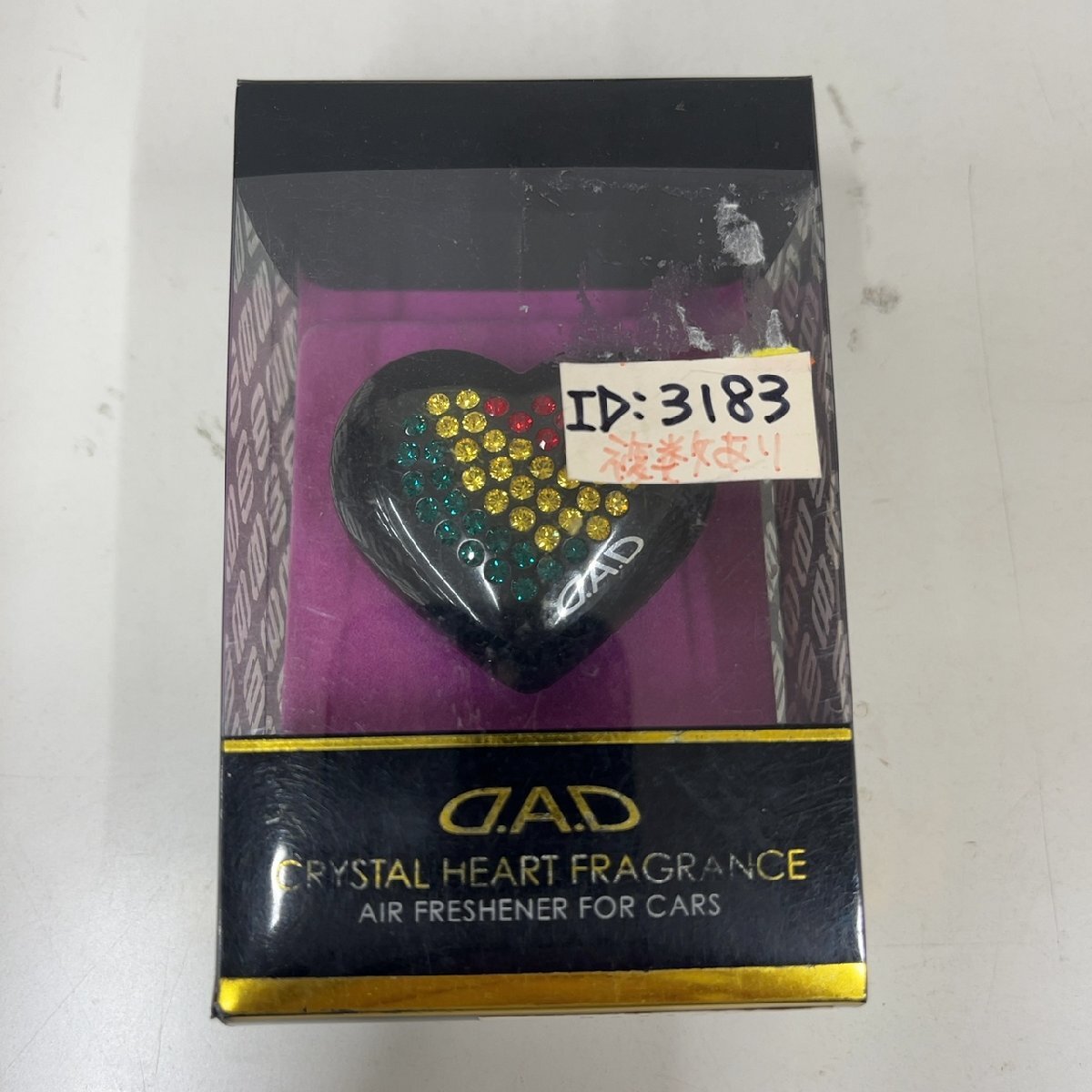 D.A.D クリスタルハートフレグランス ラスタ SA687-08【未使用】_画像1