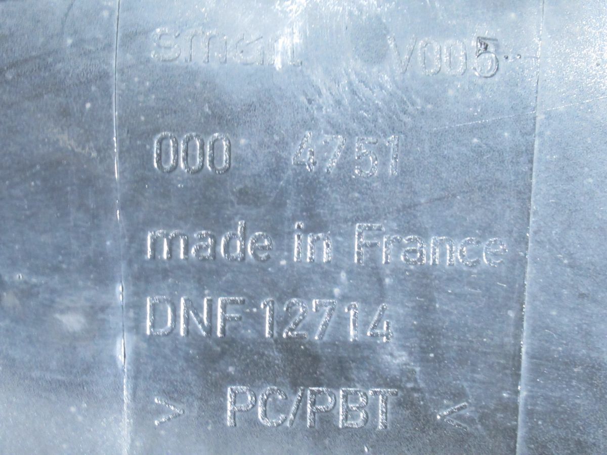 MCC 450スマート純正 リアフェンダー左右 DNF 12714 / 0004750 / 0004751　黒/ブラック_画像9