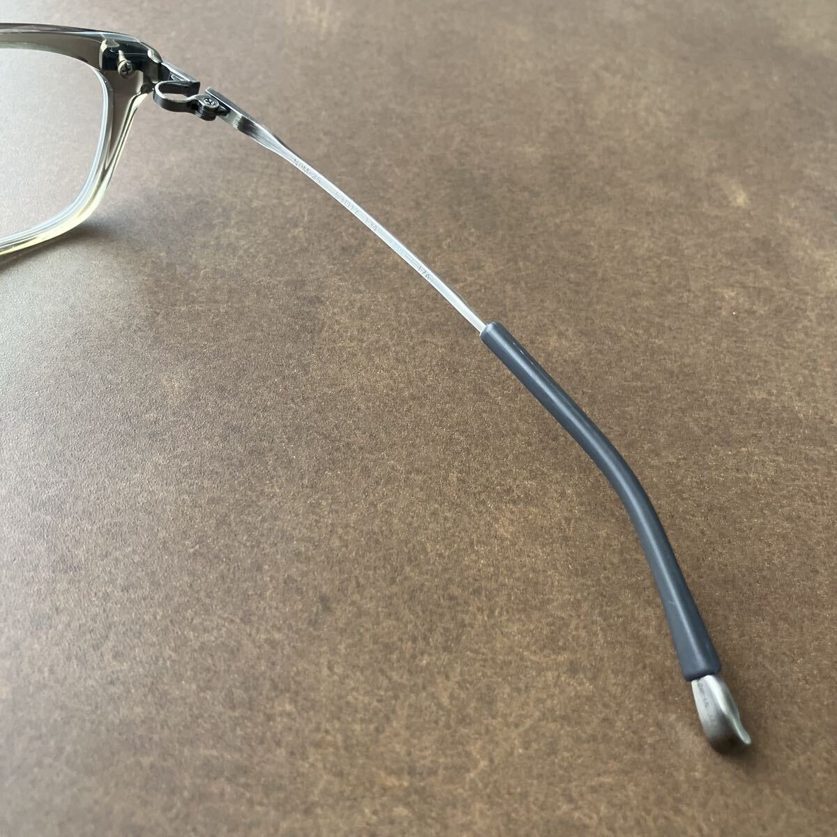 999.9/フォーナインズ/NPM-25/クリスタルスモーク×アンティークシルバー/メガネ