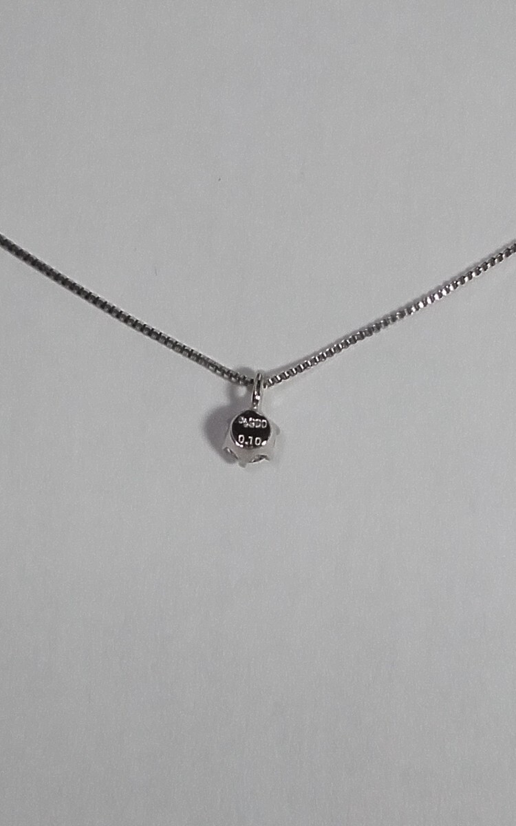 Ptダイヤペンダントネックレス！0.10ct.。_画像7