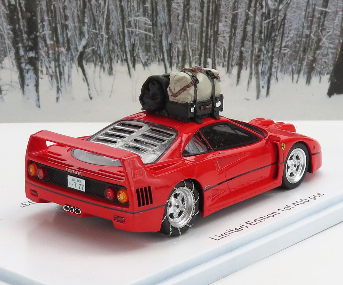 KESS-MODEL 1/43 フェラーリ F40 スノー ジャパン ドリフト 1993 FERRARI F40 SNOW JAPAN DRIFTING_画像2