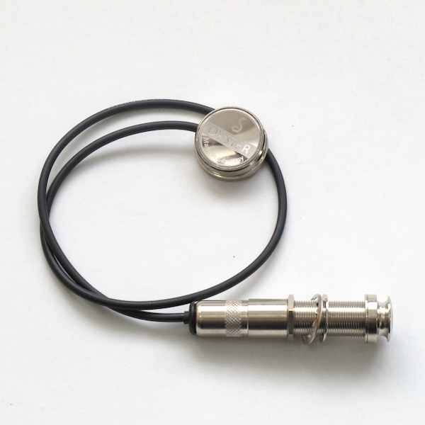 新品 シャーラー アコースティック用ピックアップ S/S（Single/Socket）Nickel Schaller Oyster Pickup 723 MADE IN GERMANY ドイツ製_画像1