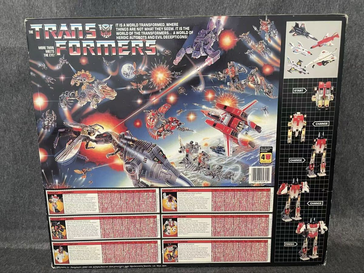 當(dāng)時(shí)物トランスフォーマー G1 SUPERION takara 未使用