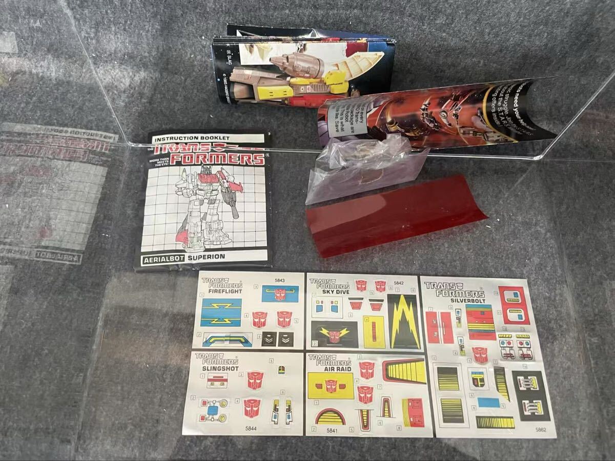 當(dāng)時(shí)物トランスフォーマー G1 SUPERION takara 未使用