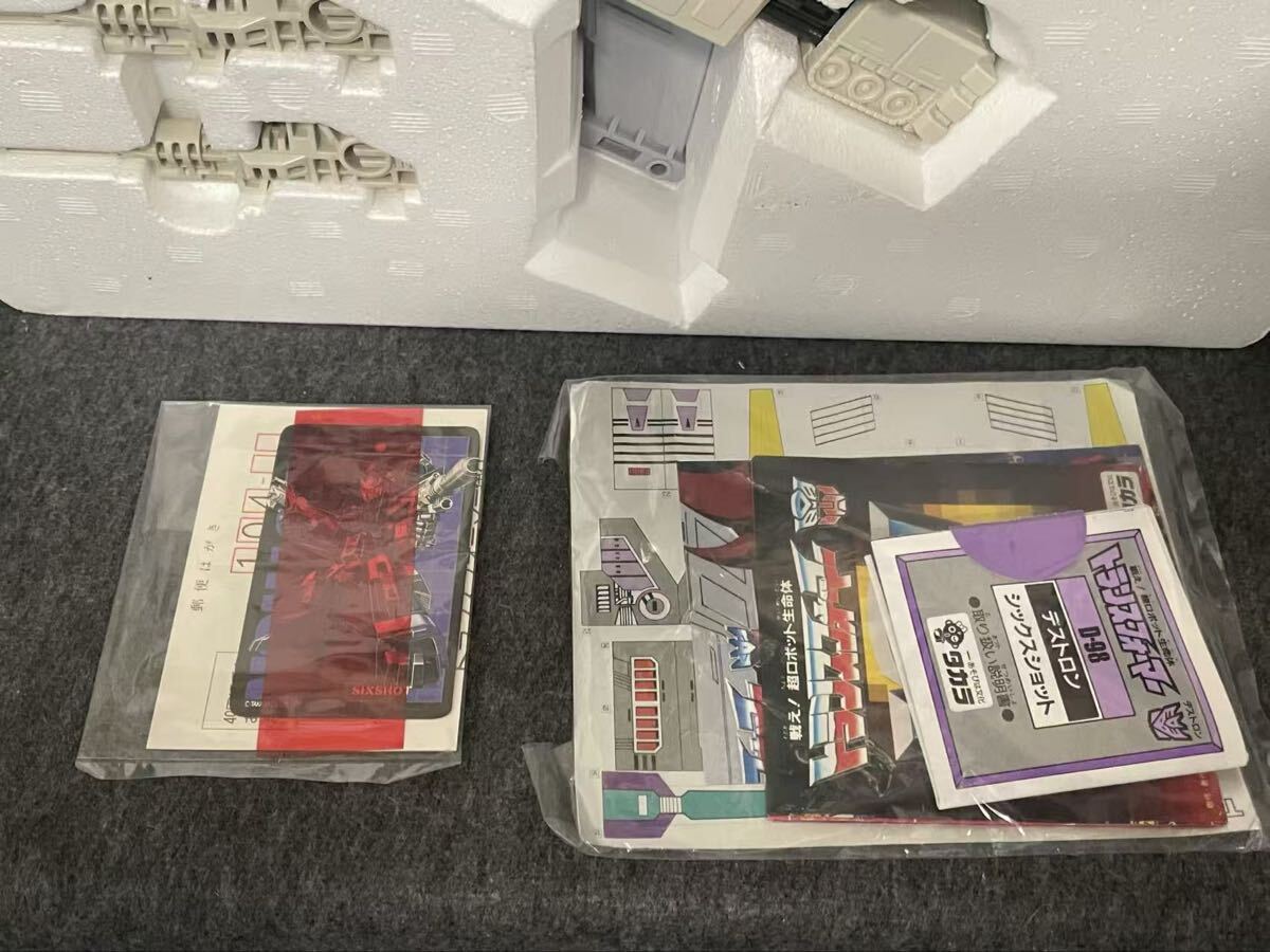 當(dāng)時(shí)物トランスフォーマー G1 D-98 シックスショット takara 