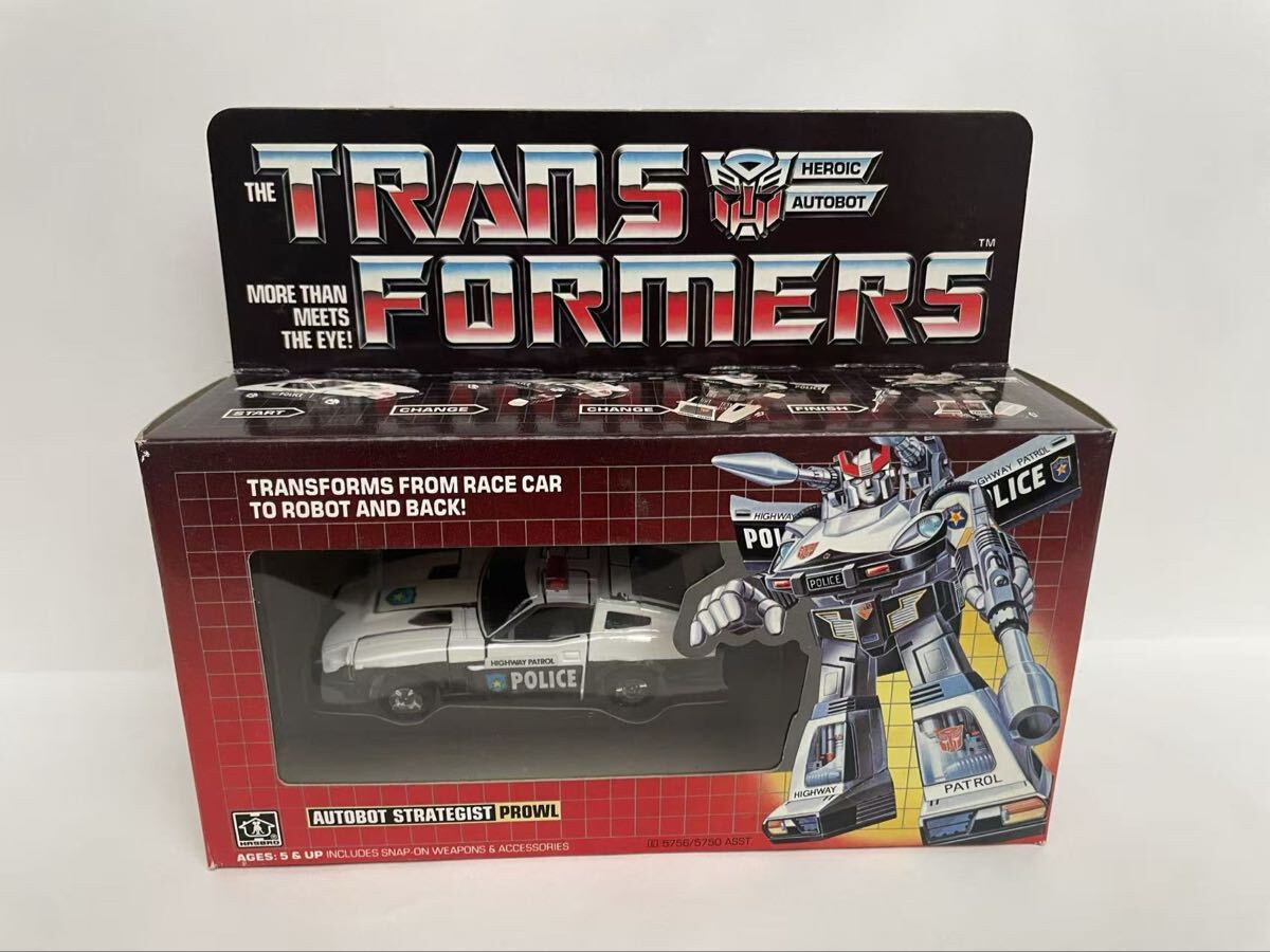 當(dāng)時(shí)物トランスフォーマー G1 オ一トボット戦略家 PROWL 未開(kāi)封