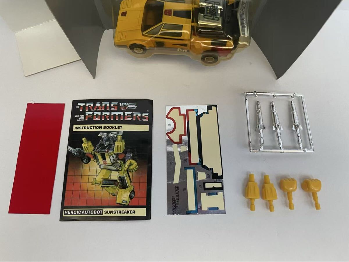 當(dāng)時物トランスフォーマー G1 サンストリ一カ一 SUNSTREAKER takara 